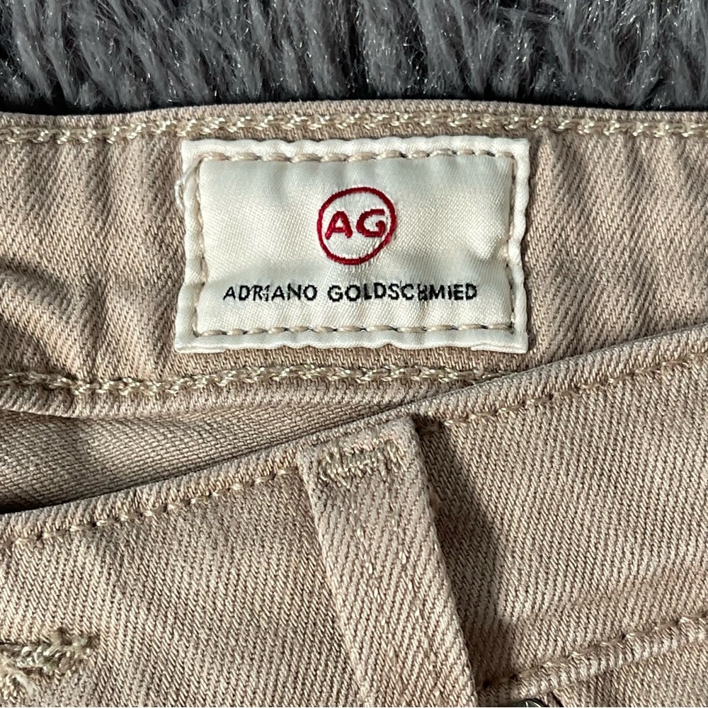 AG Adriano Goldschmied Legging Ankle Beige Jeans Women’s 29x26 - Picture 10 of 13